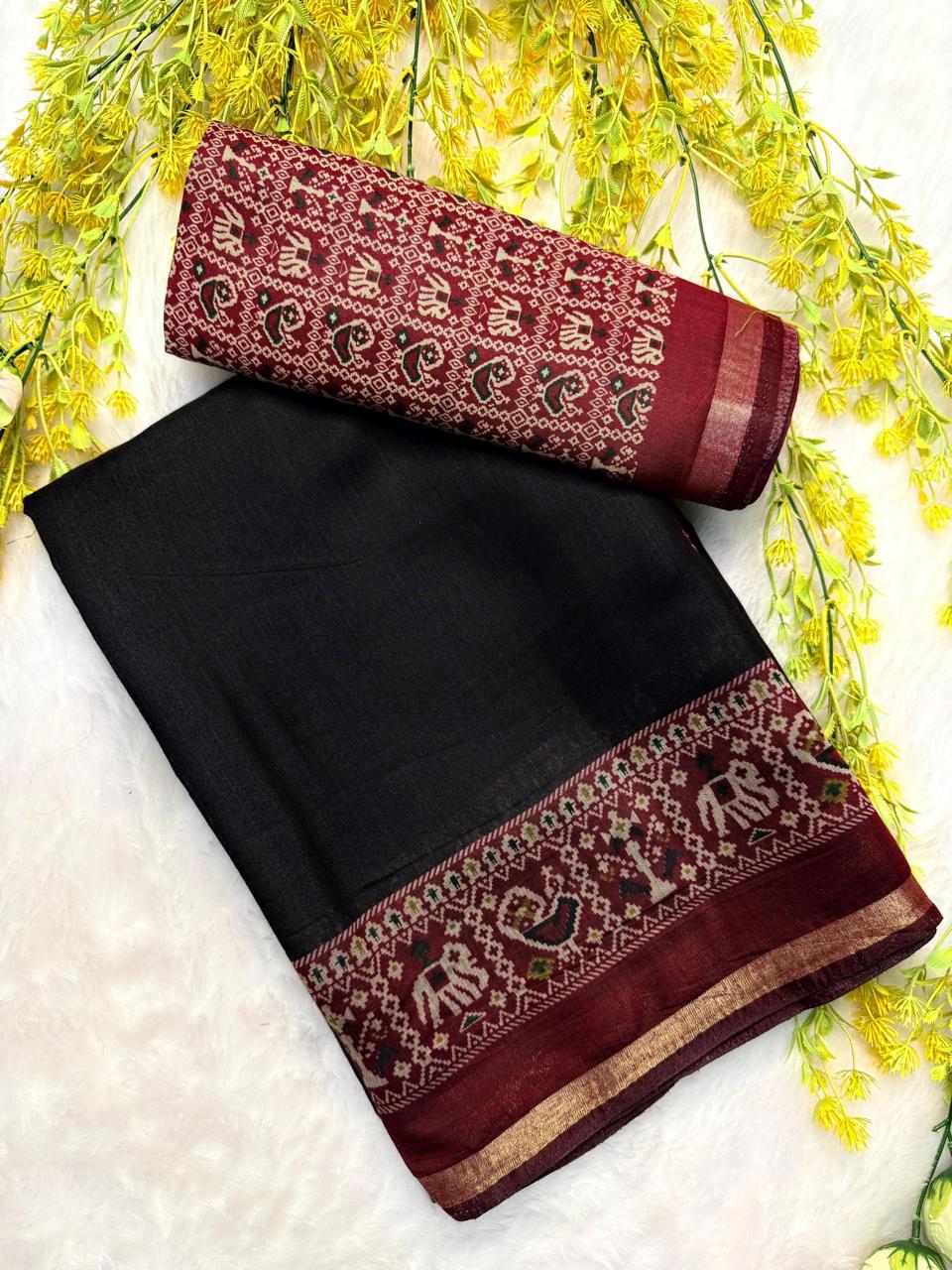 Ikkat Saree