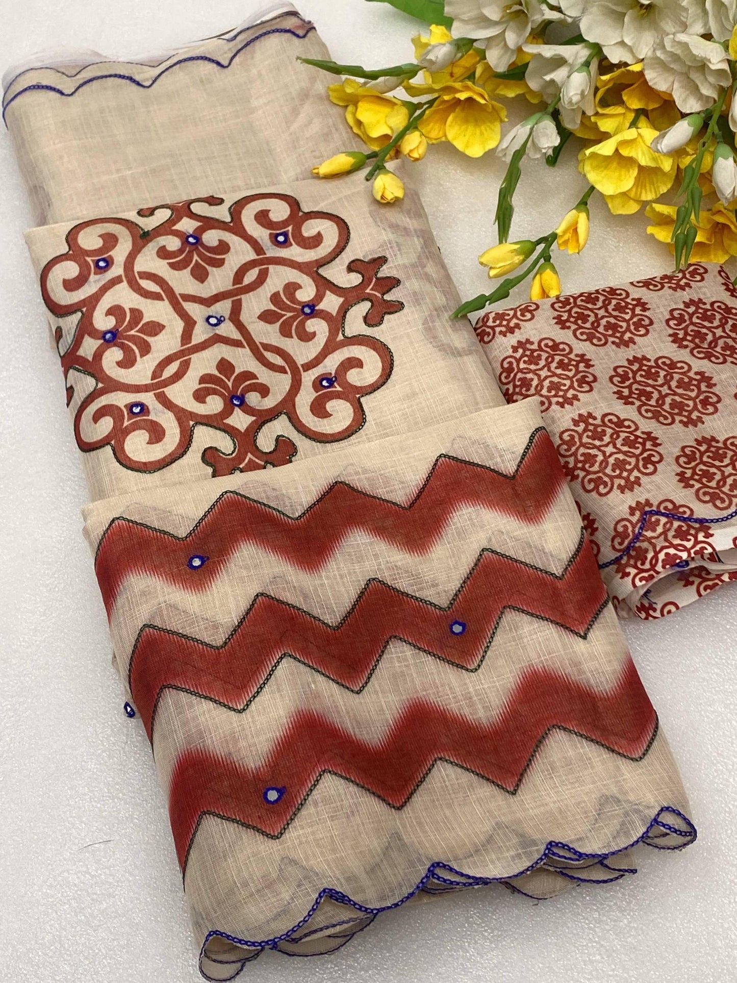 Simar Linen Saree