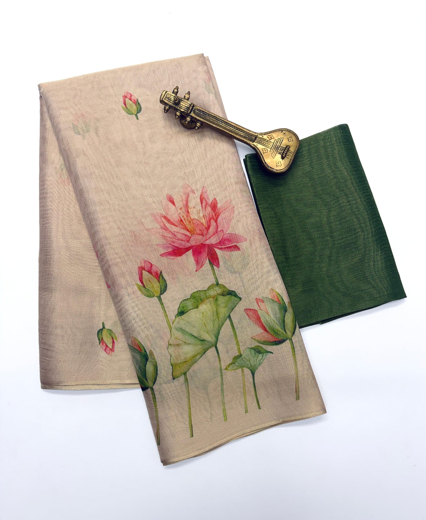 Lenin Tussar Silk Saree