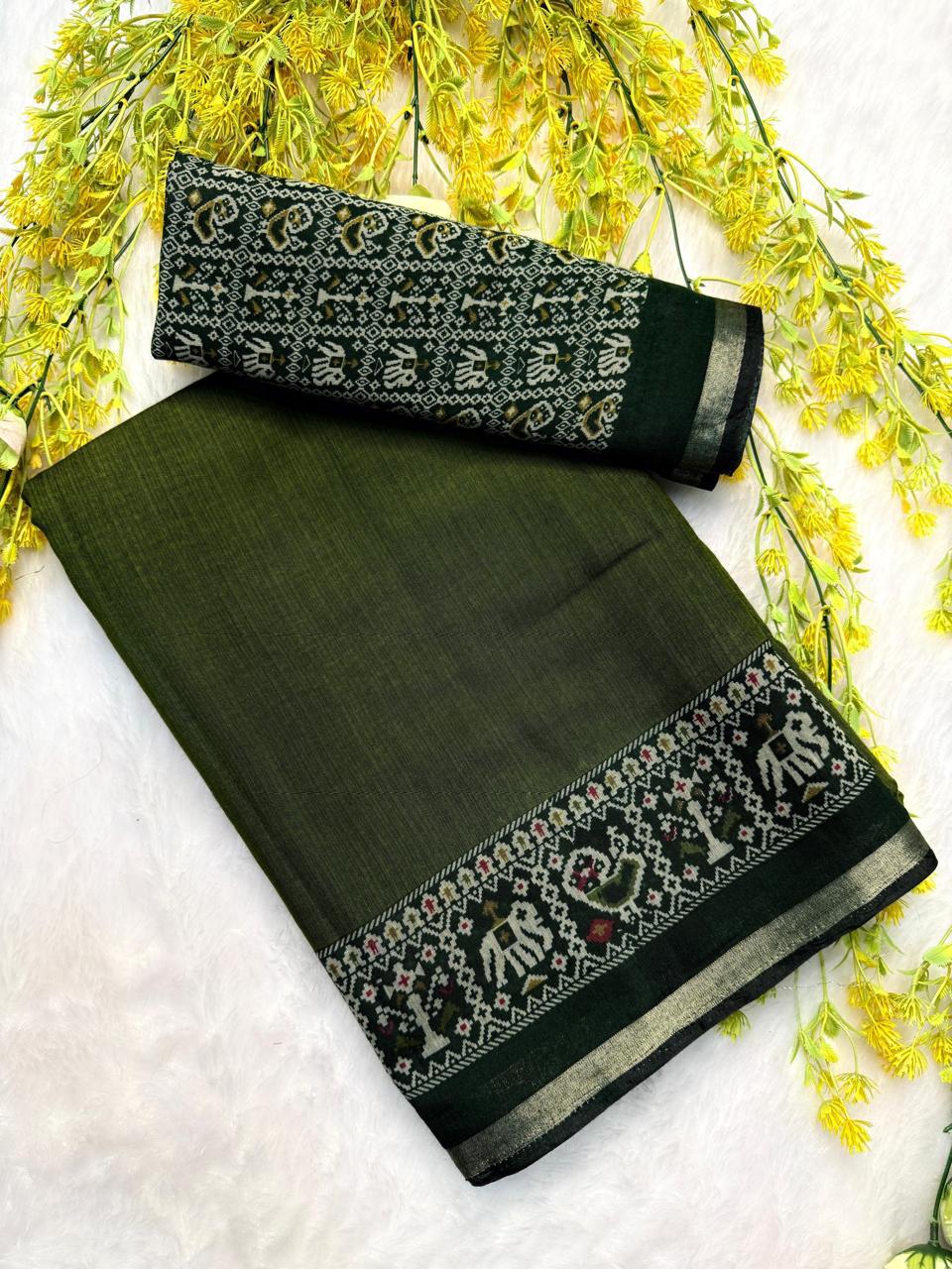 Ikkat Saree