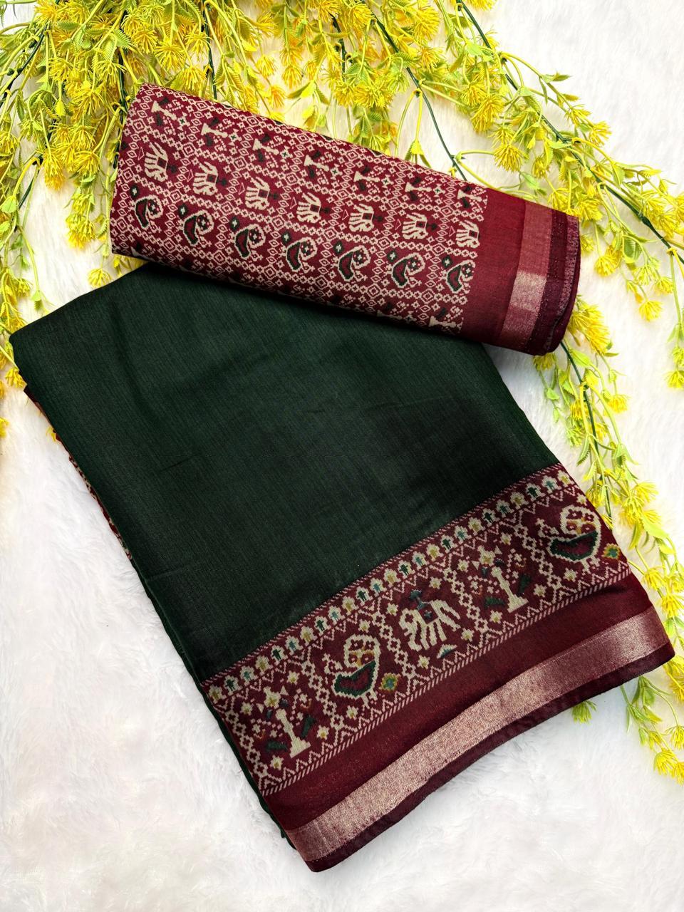 Ikkat Saree