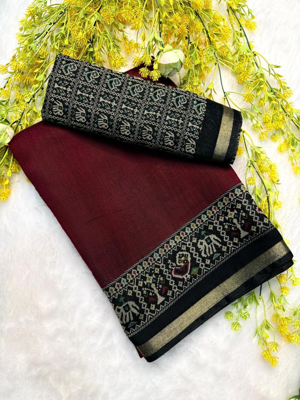 Ikkat Saree