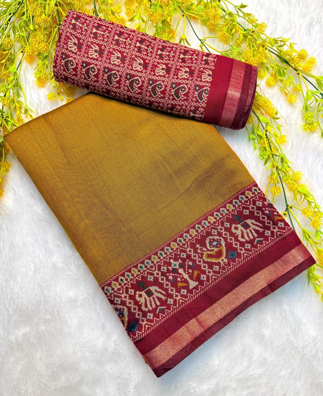 Ikkat Saree