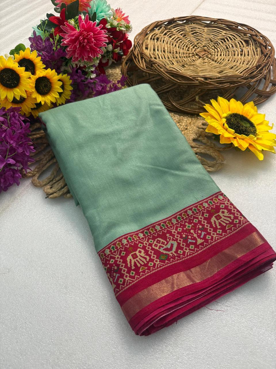 Ikkat Saree