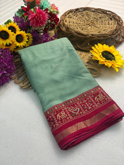 Ikkat Saree