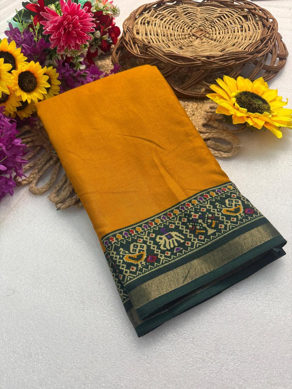 Ikkat Saree