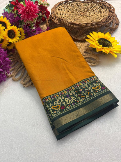 Ikkat Saree