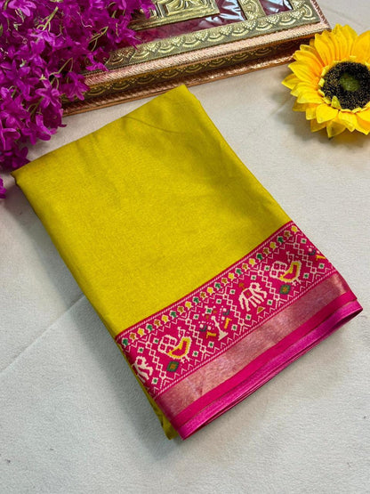 Ikkat Saree
