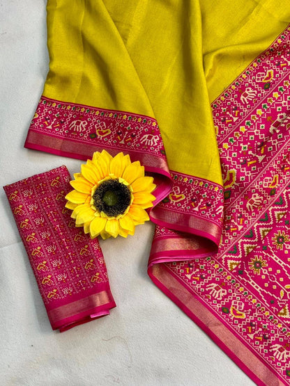 Ikkat Saree