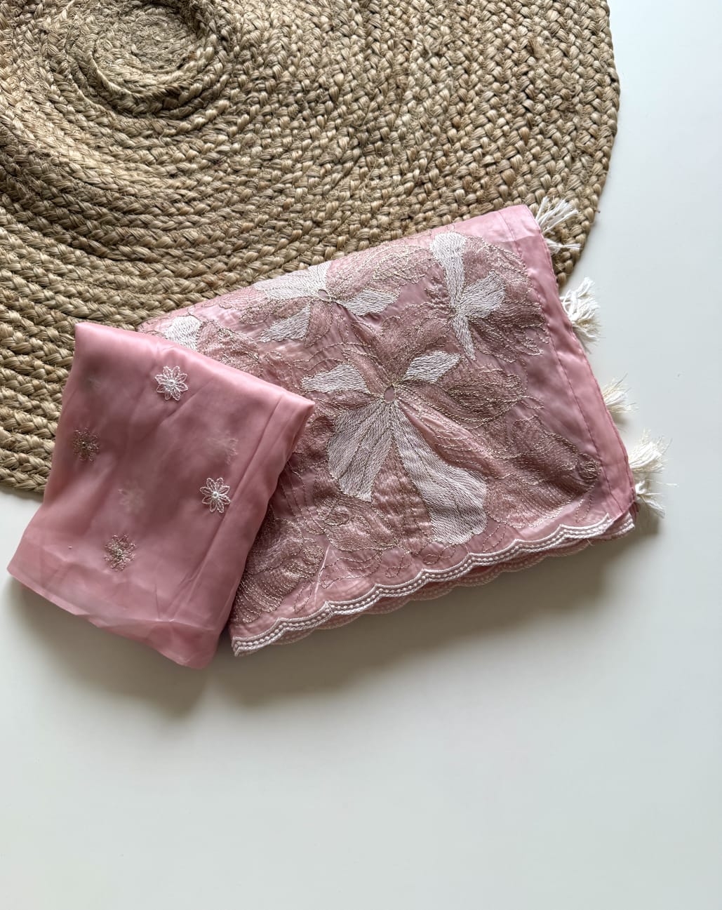 Crystal Tissue Saree