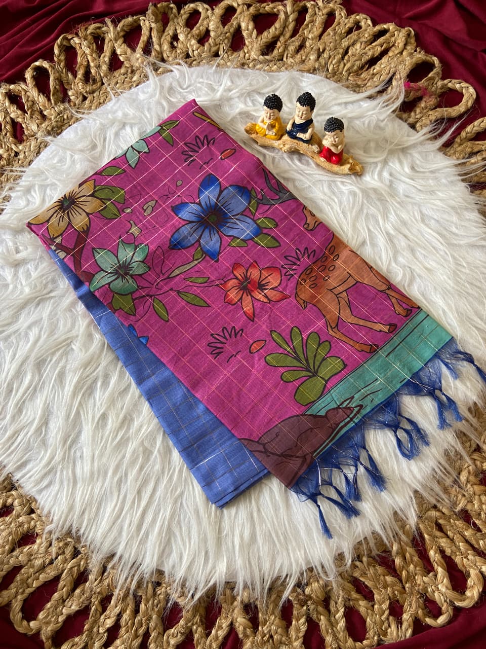 Semi Tussar Silk Saree