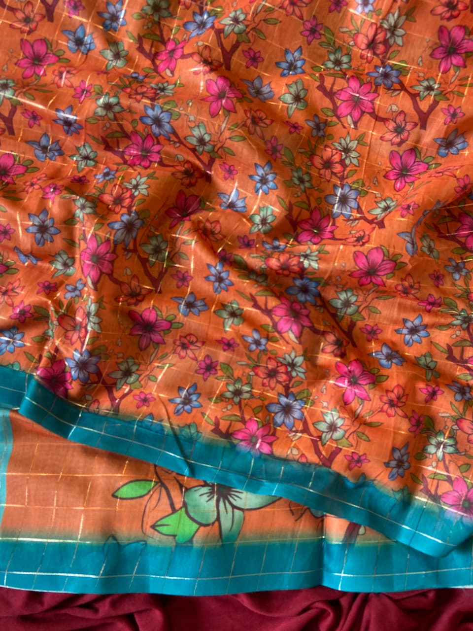 Semi Tussar Silk Saree