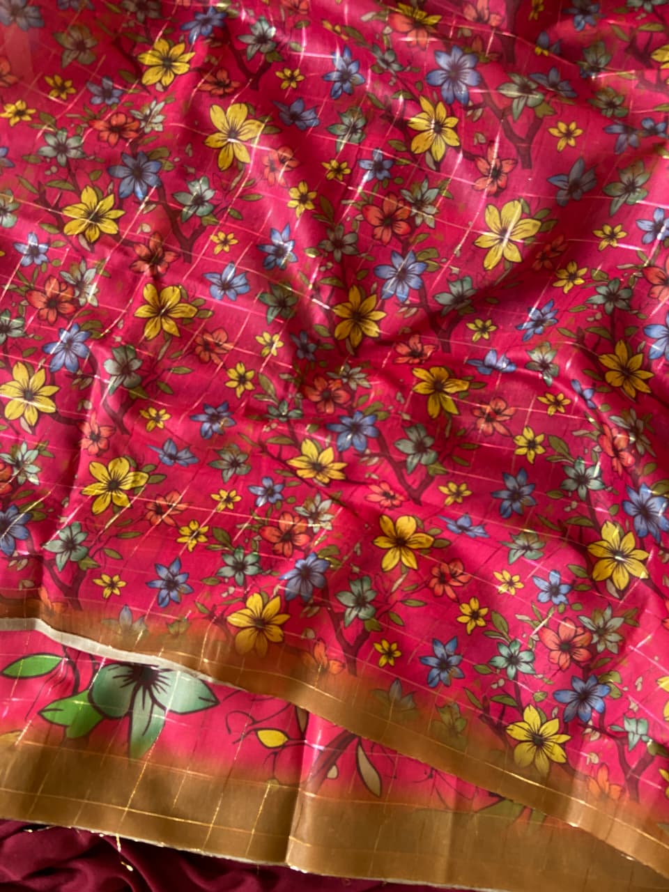 Semi Tussar Silk Saree