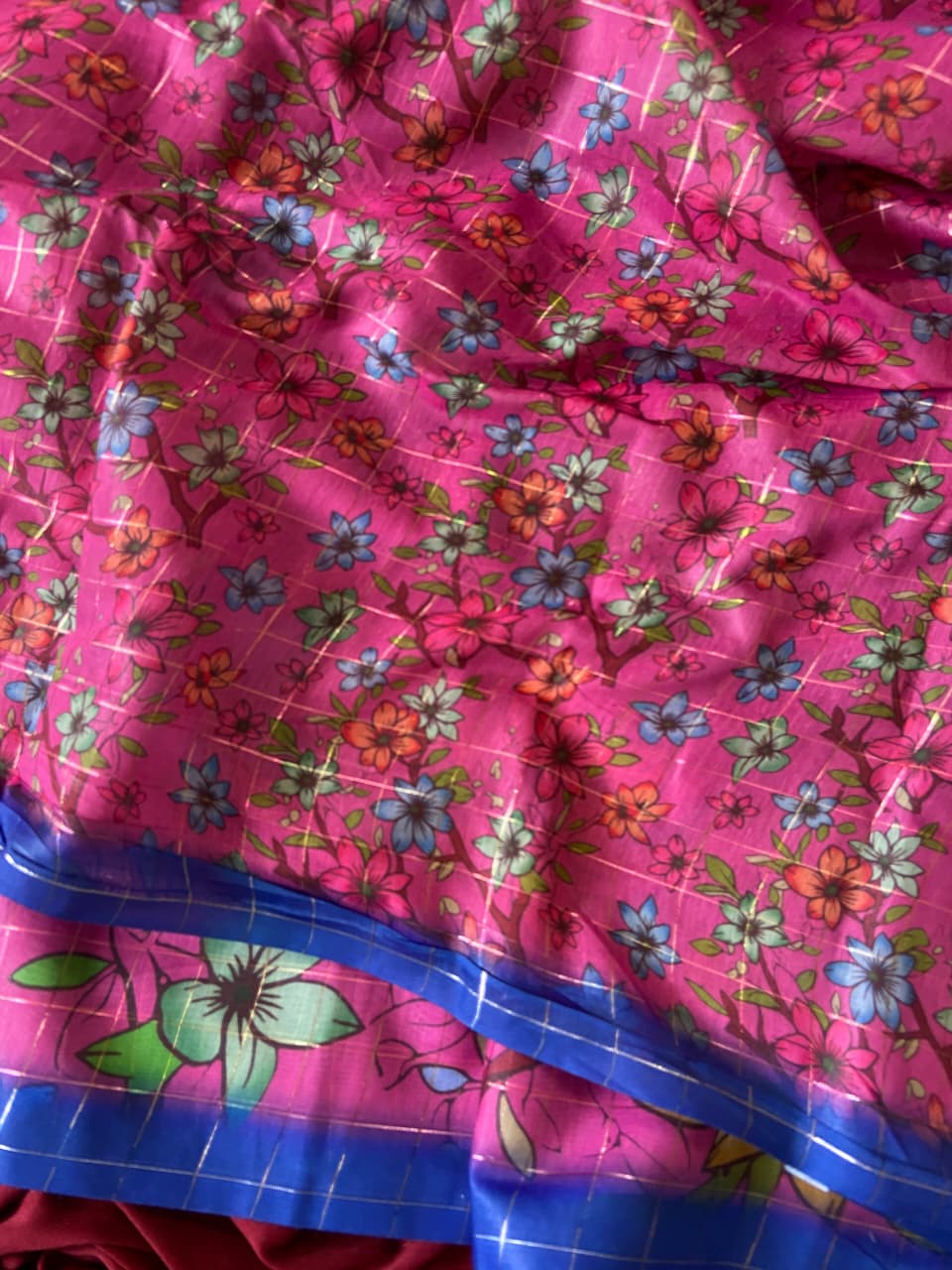 Semi Tussar Silk Saree