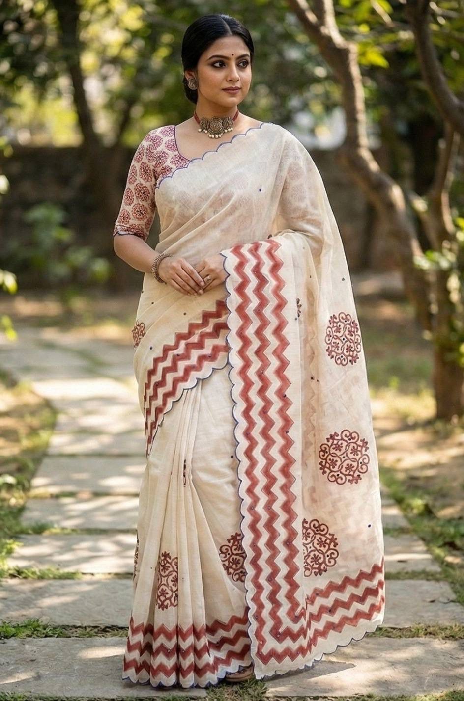 Simar Linen Saree