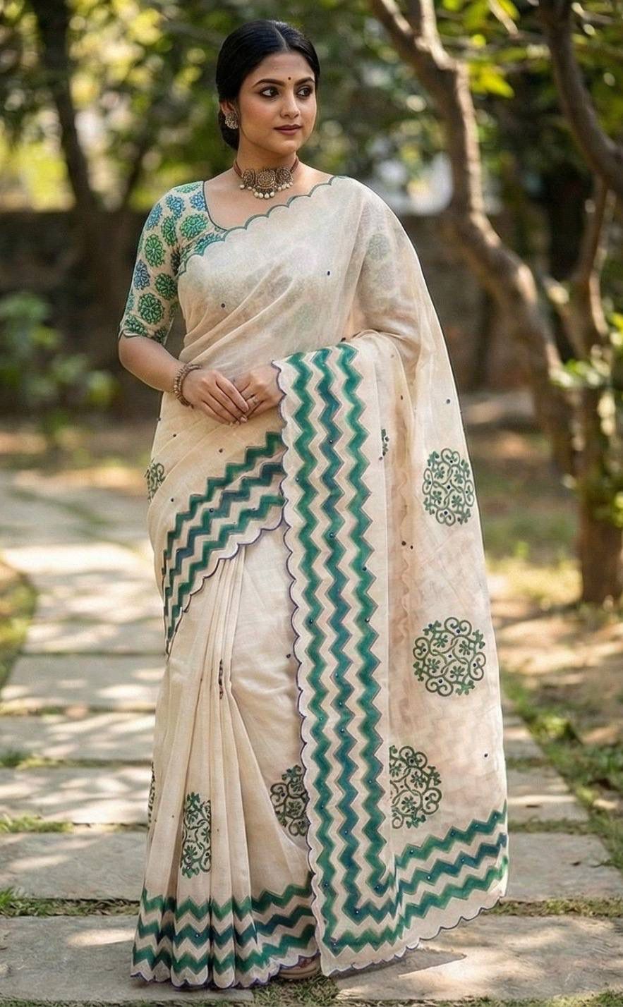 Simar Linen Saree
