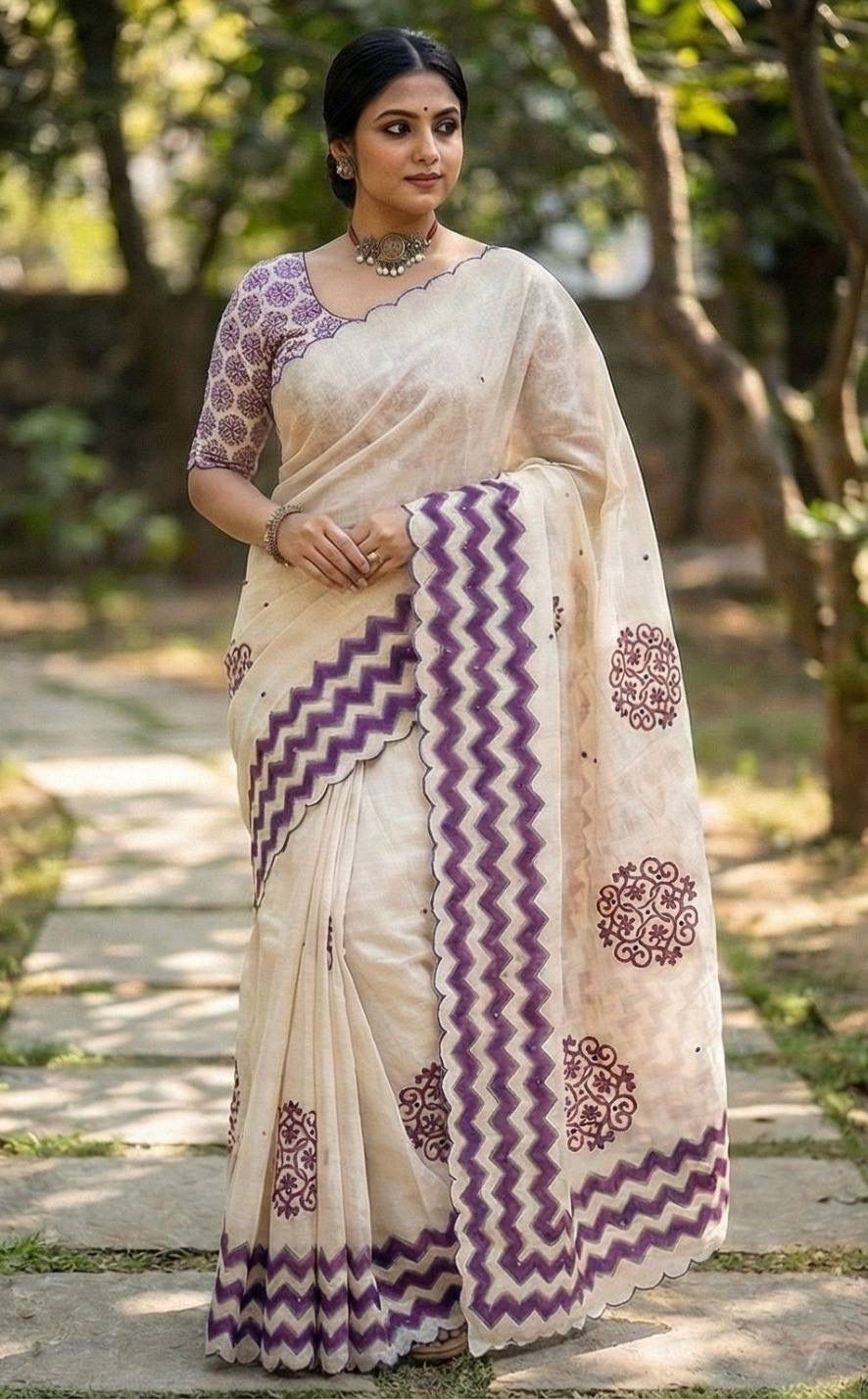 Simar Linen Saree