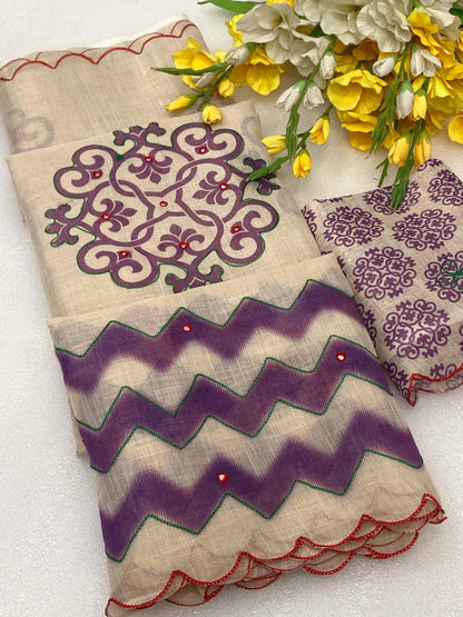 Simar Linen Saree