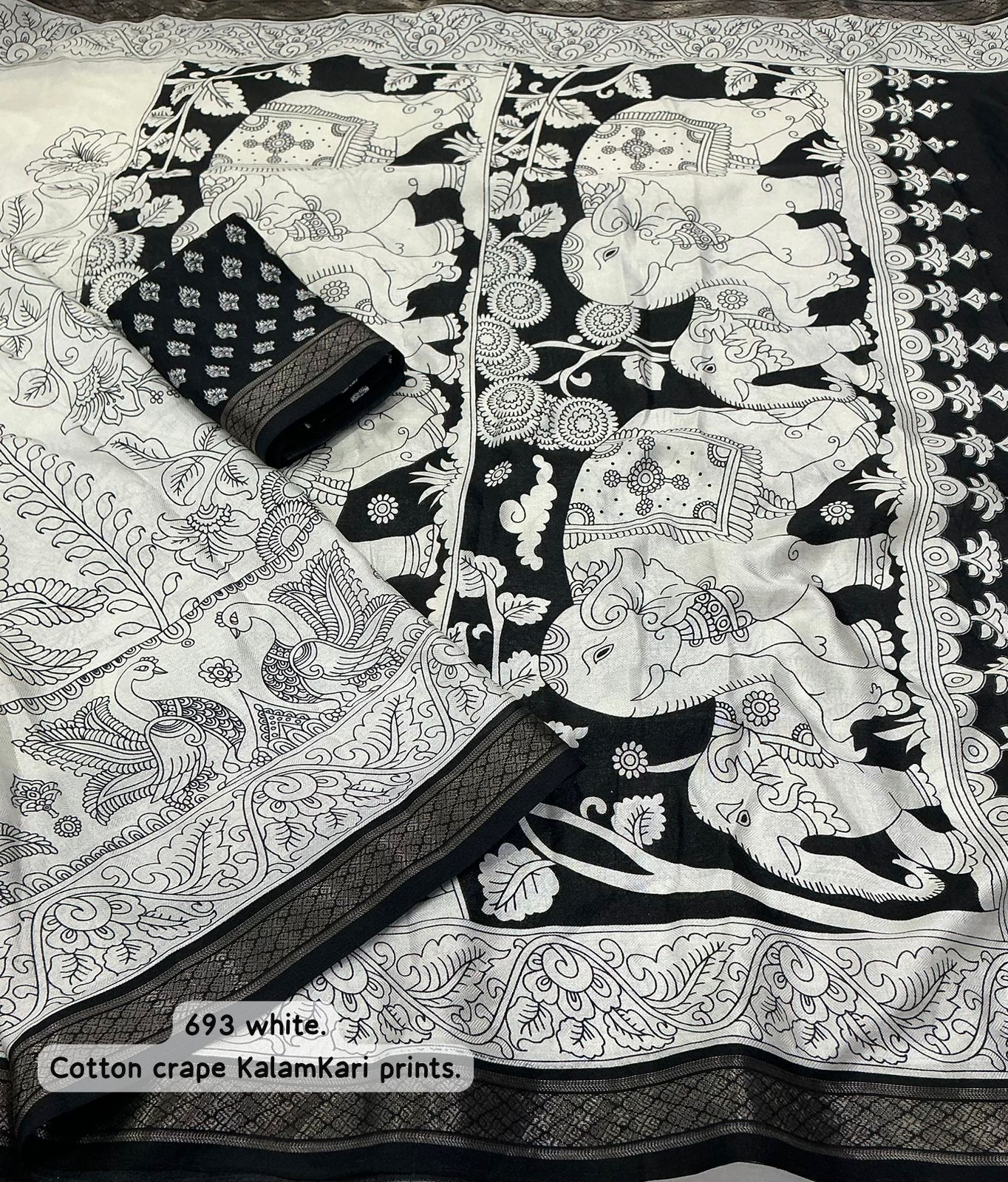kalamkari saree
