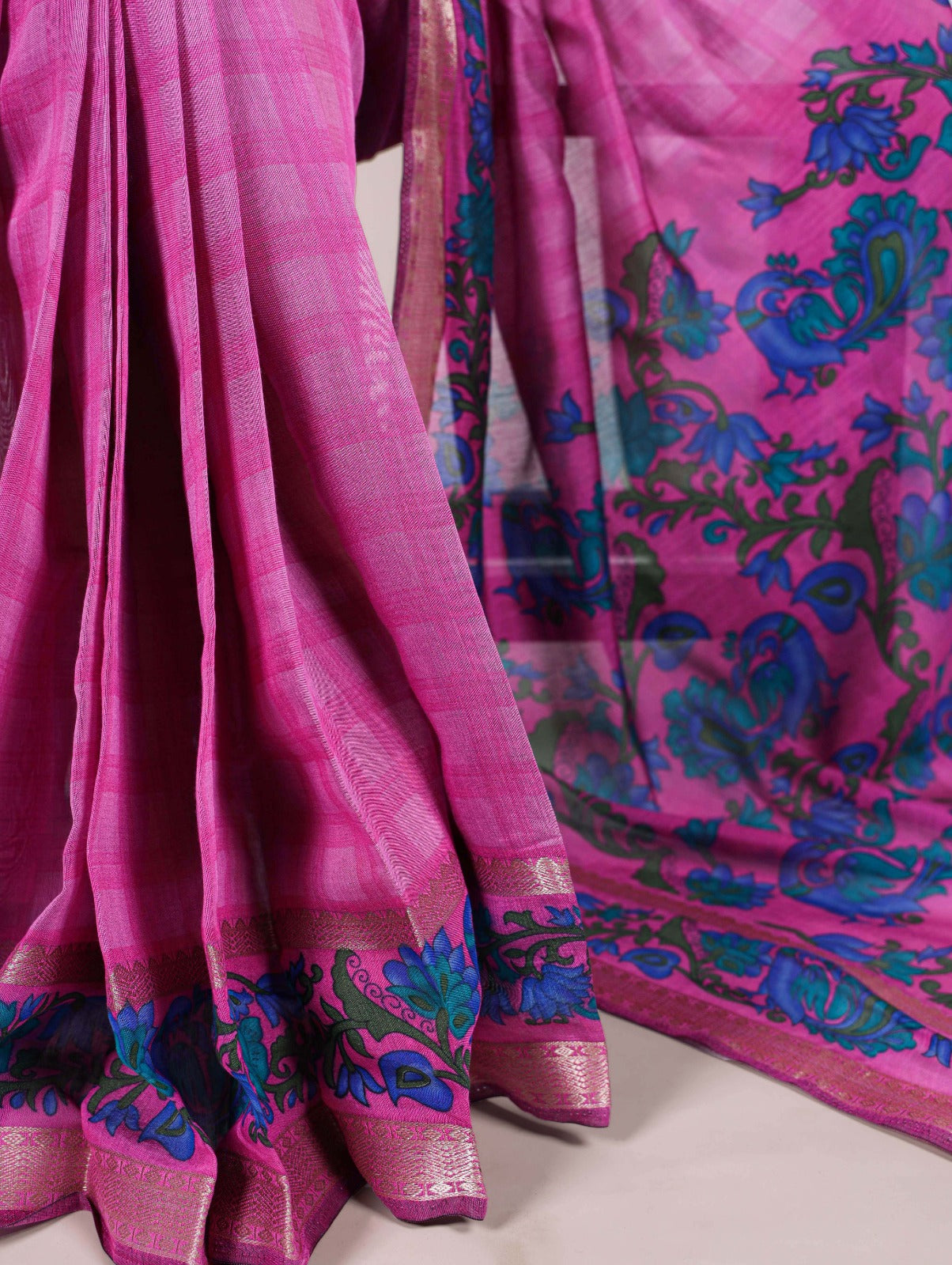 Slub Silk Saree