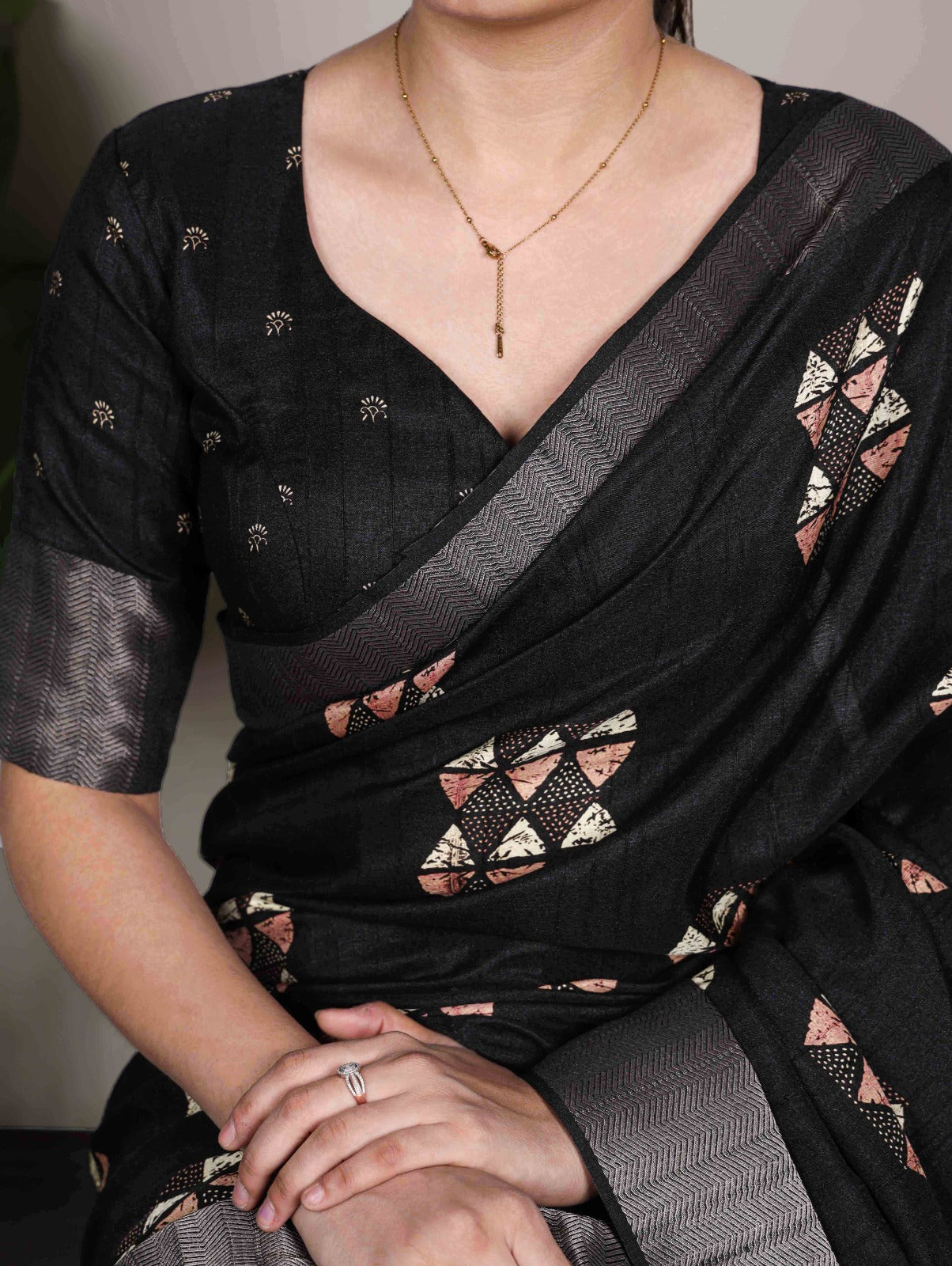 Slub Silk Saree