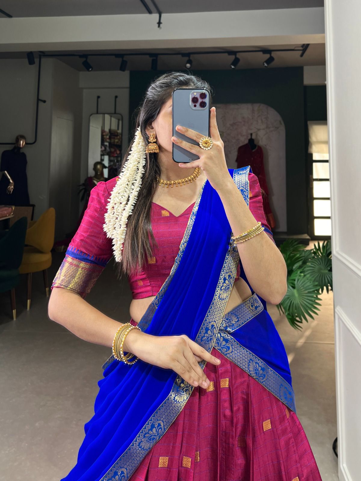 COTTON SILK LEHENGA