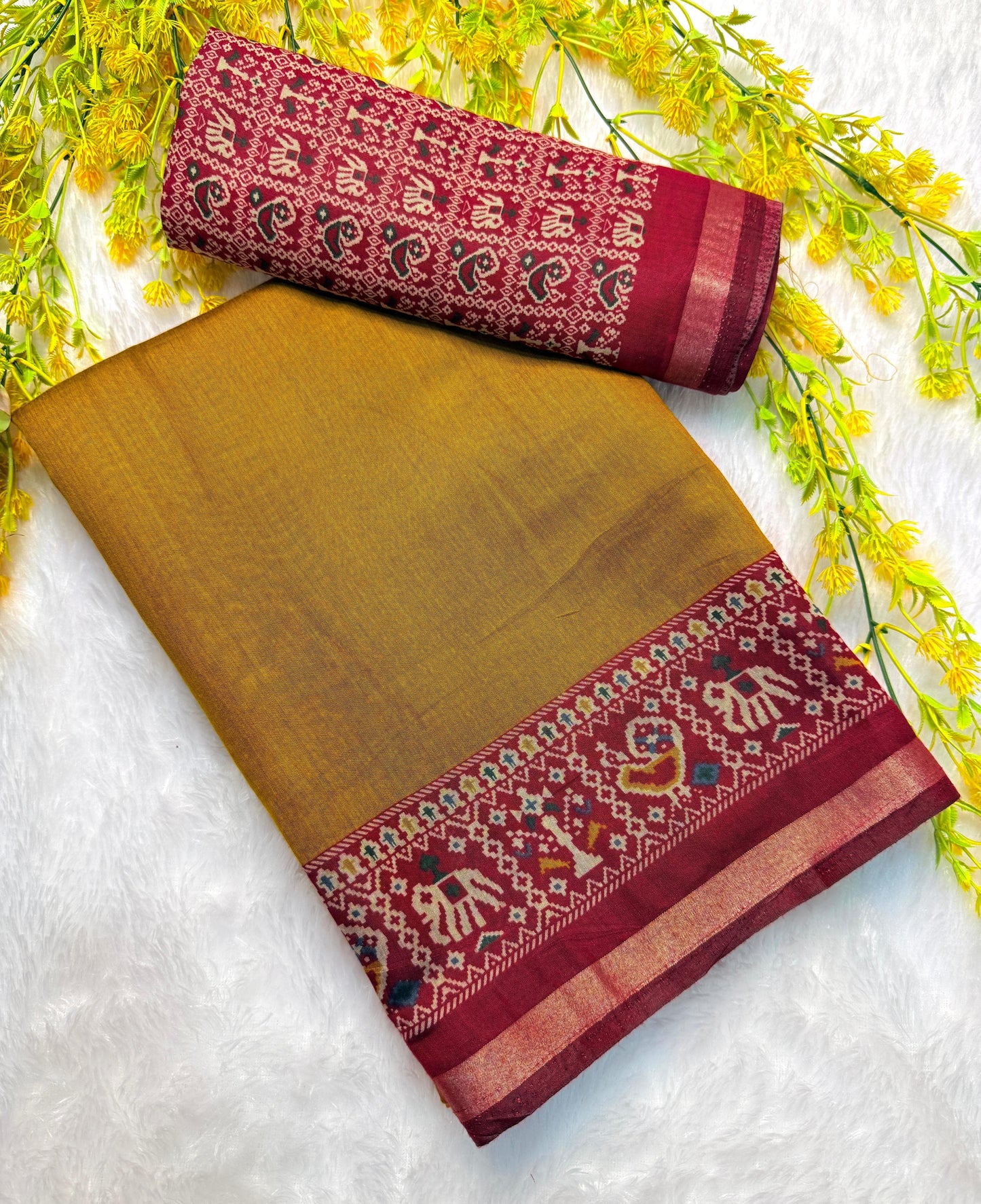 Mull Cotton Saree
