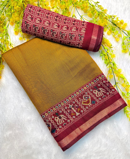 Mull Cotton Saree