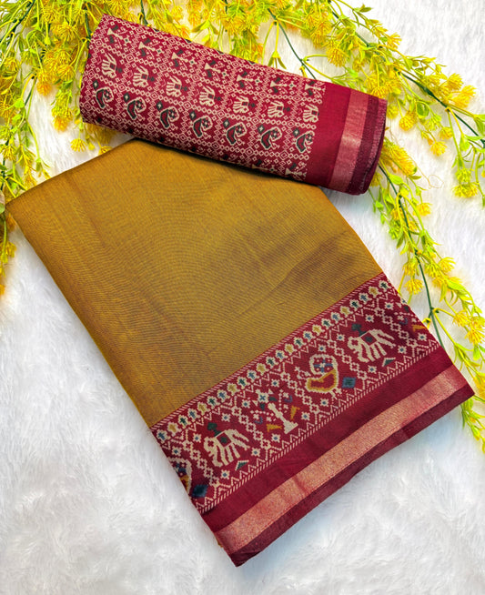 Mull Cotton Saree