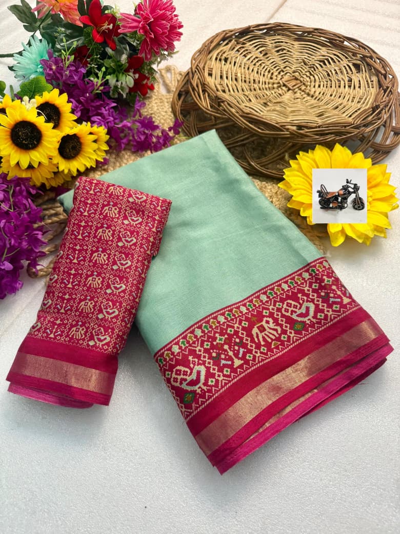Mull Cotton Saree