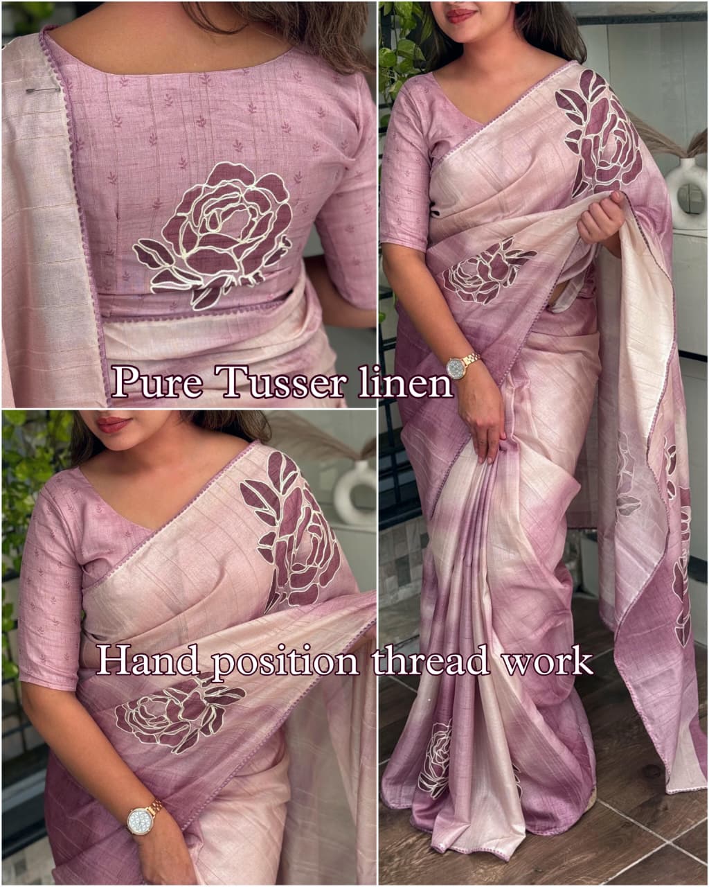 PREMIUM LENEN COTTON SAREE