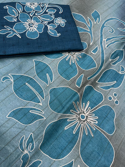 PREMIUM LENEN COTTON SAREE