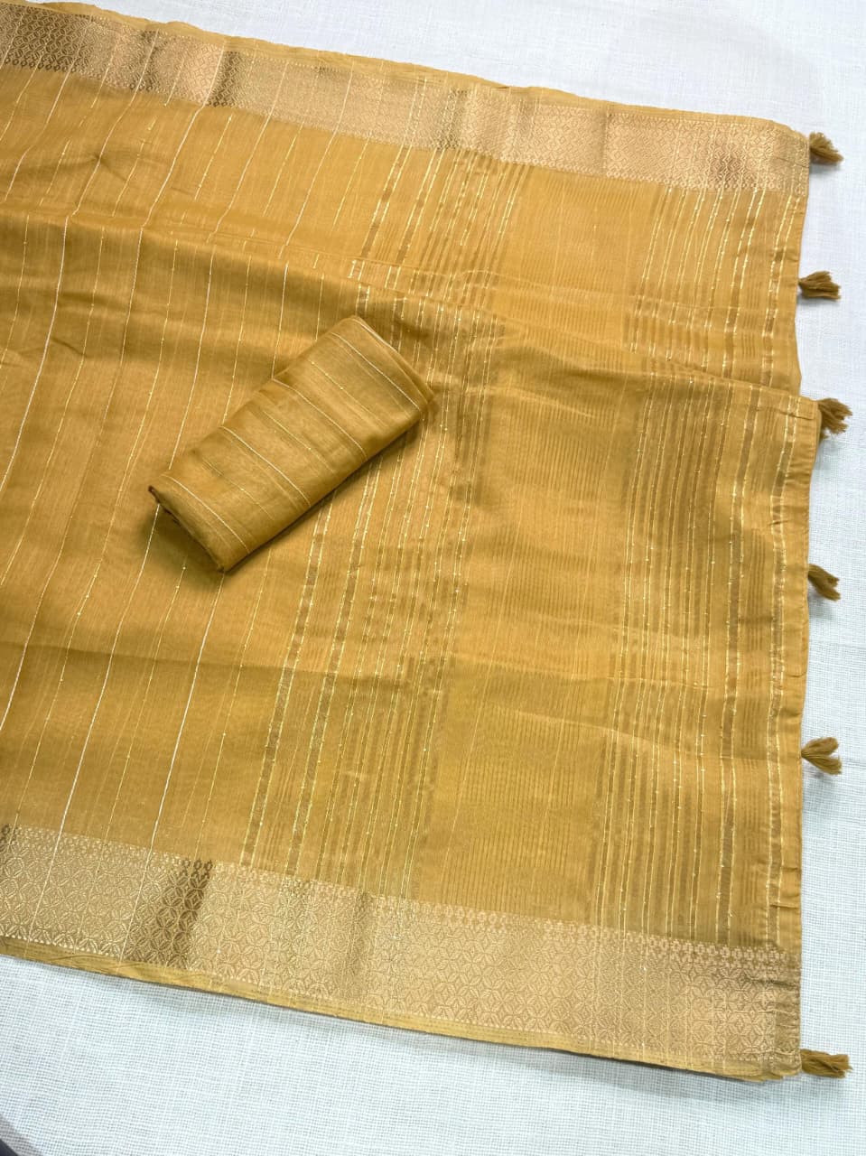 Solid Colored Causal Wear Saree