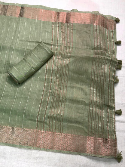 Solid Colored Causal Wear Saree