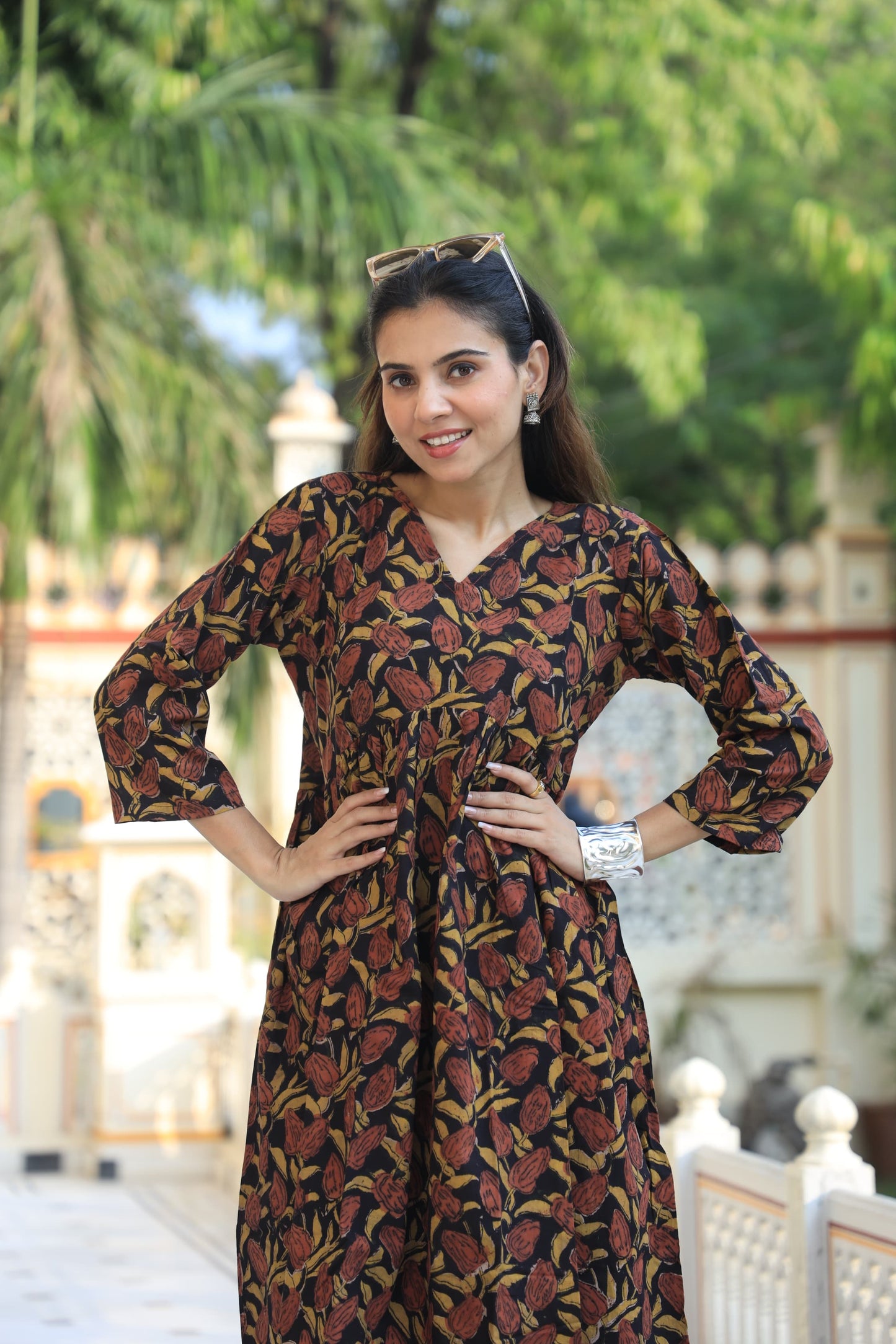 Cotton Aliya Cut Tunic One Piece