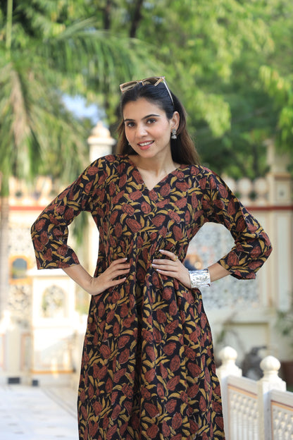 Cotton Aliya Cut Tunic One Piece