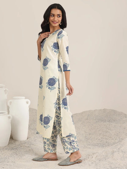 RAYON PRINTED KURTI PANT DUPATTA SET