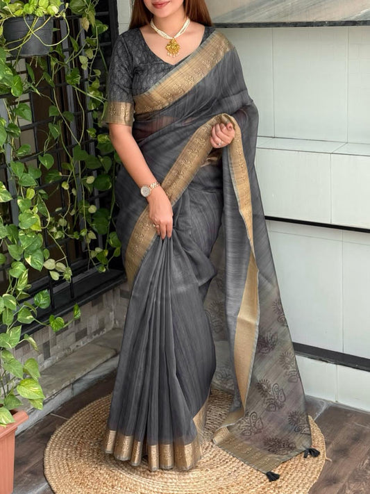 NC GLASS COTTON SAREE