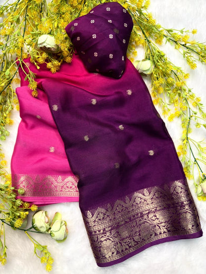 Premium Crape Silk Smooth Saree