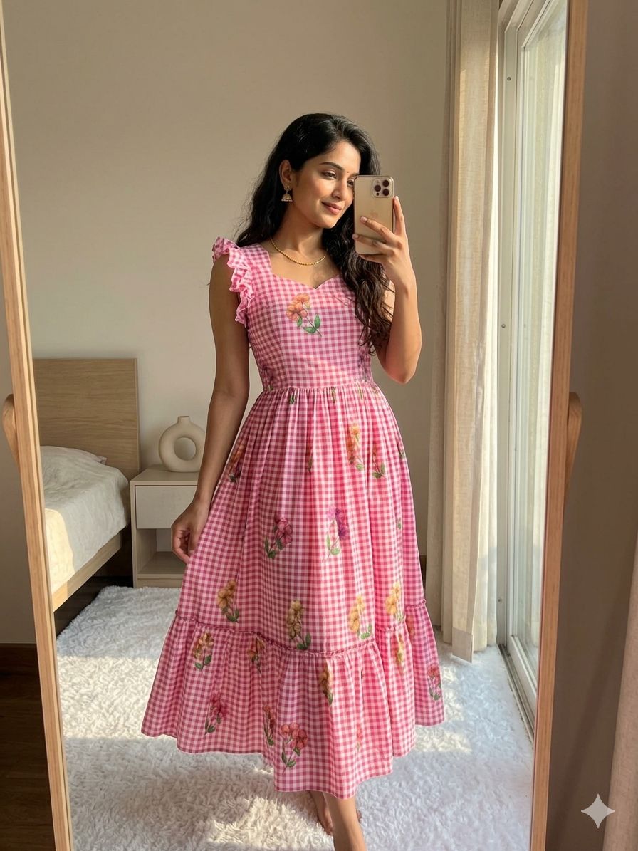 Multi Flower Kurti