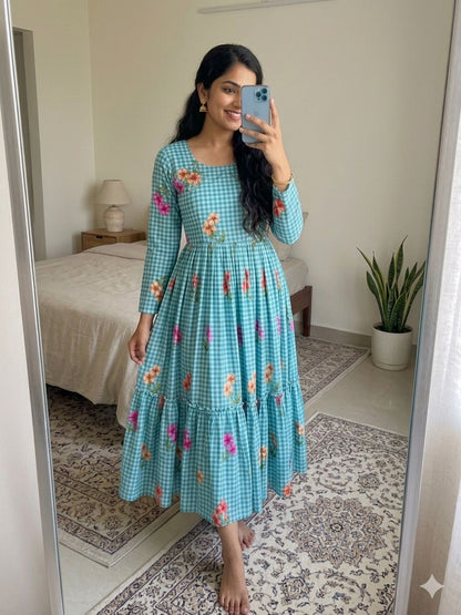 Multi Flower Kurti
