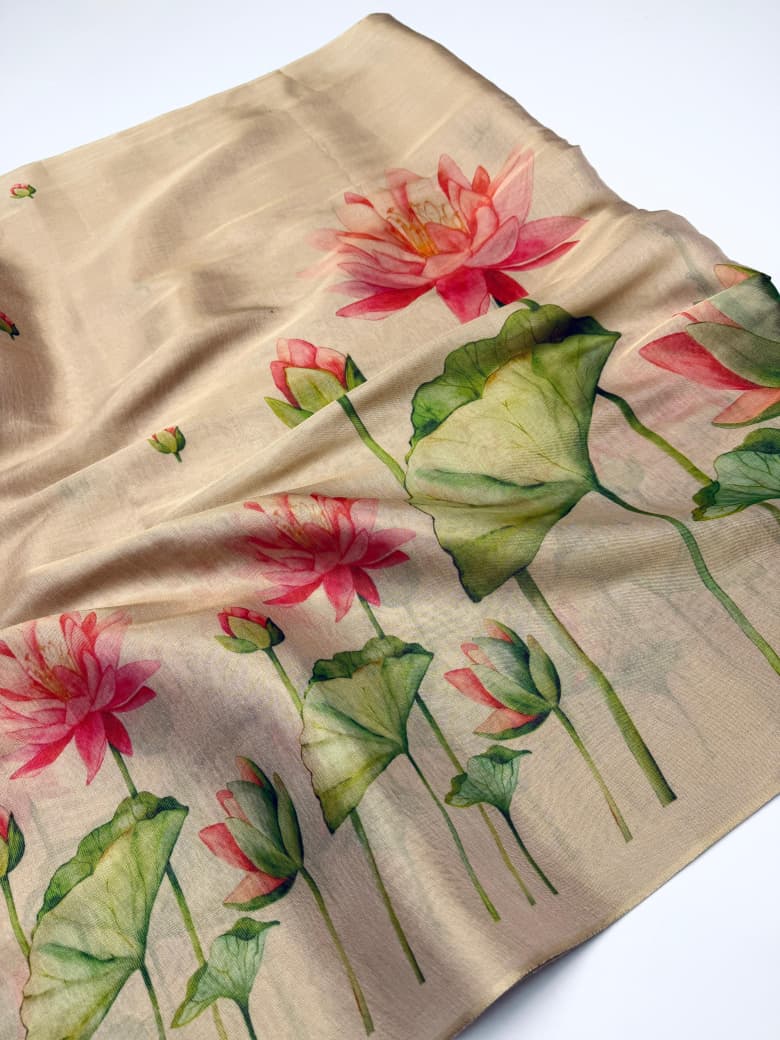 Lenin Tussar Silk Saree