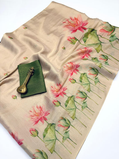 Lenin Tussar Silk Saree