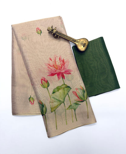 Lenin Tussar Silk Saree