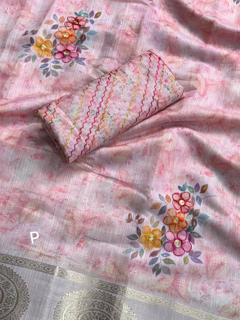 Mulcotten Simple Saree
