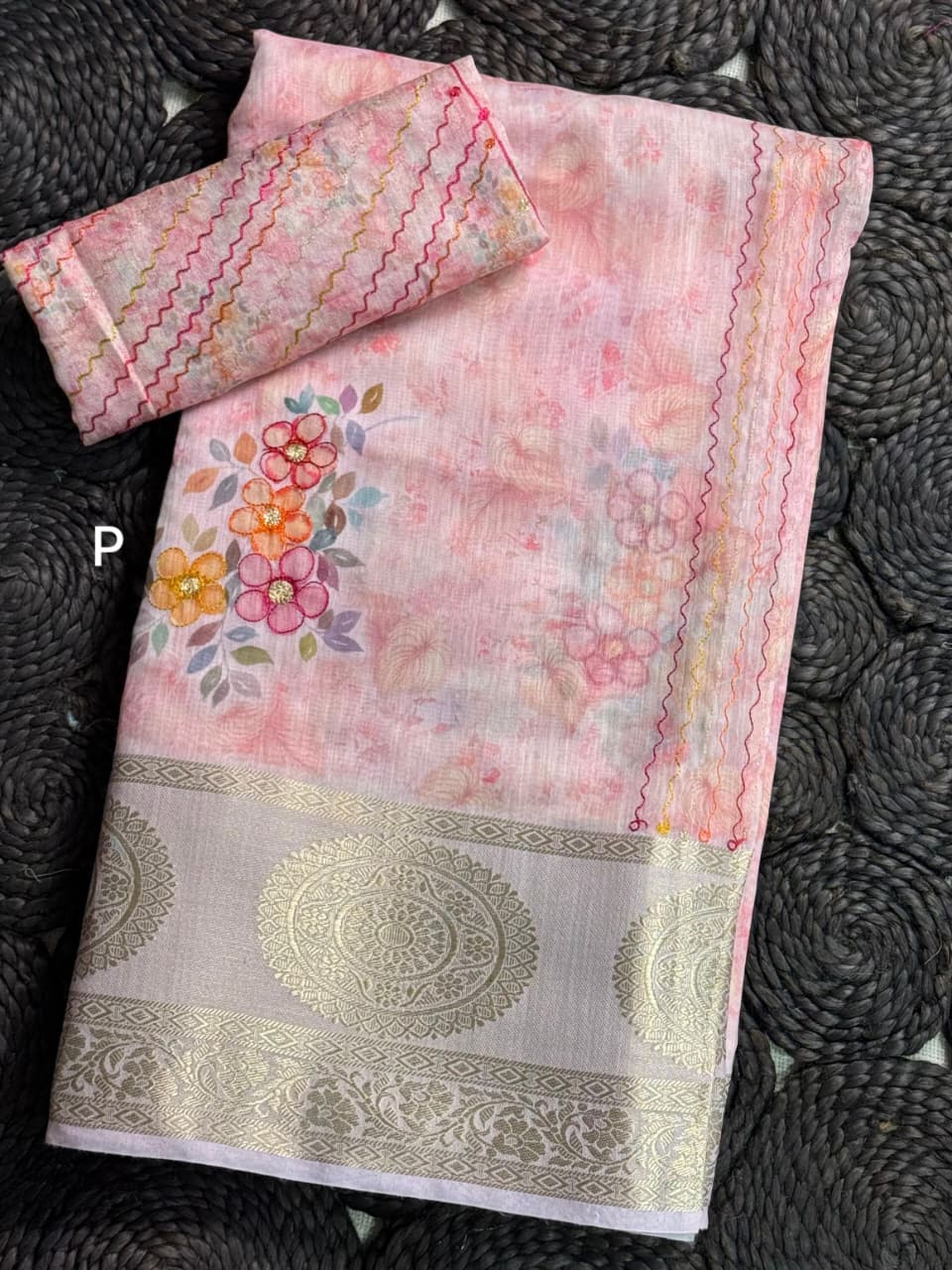 Mulcotten Simple Saree