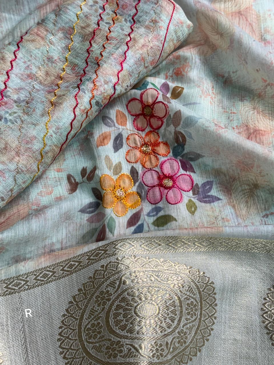 Mulcotten Simple Saree
