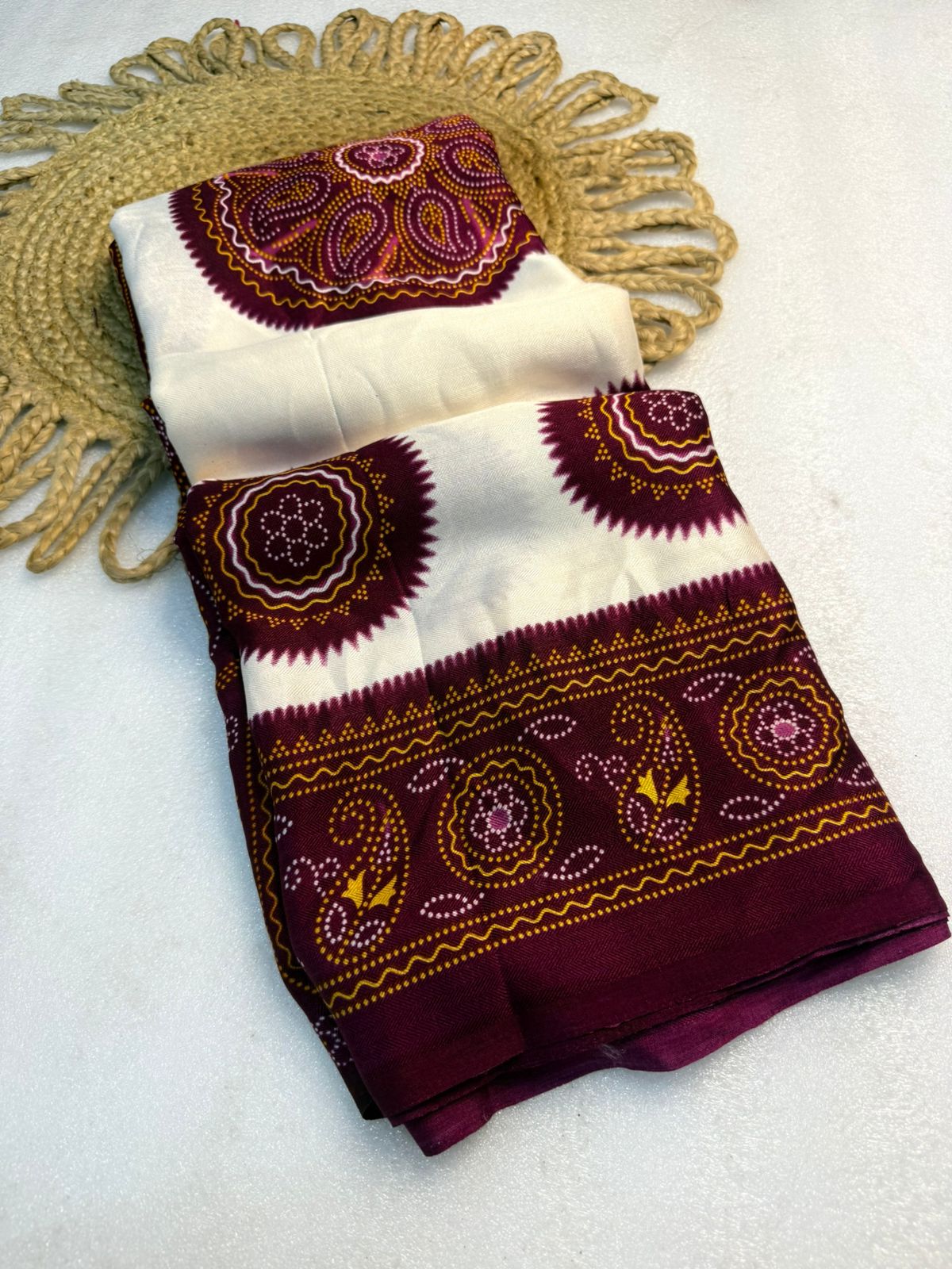 Pashmina Silk Saree