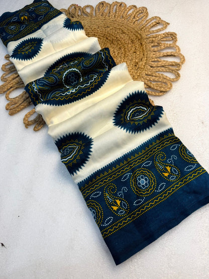 Pashmina Silk Saree