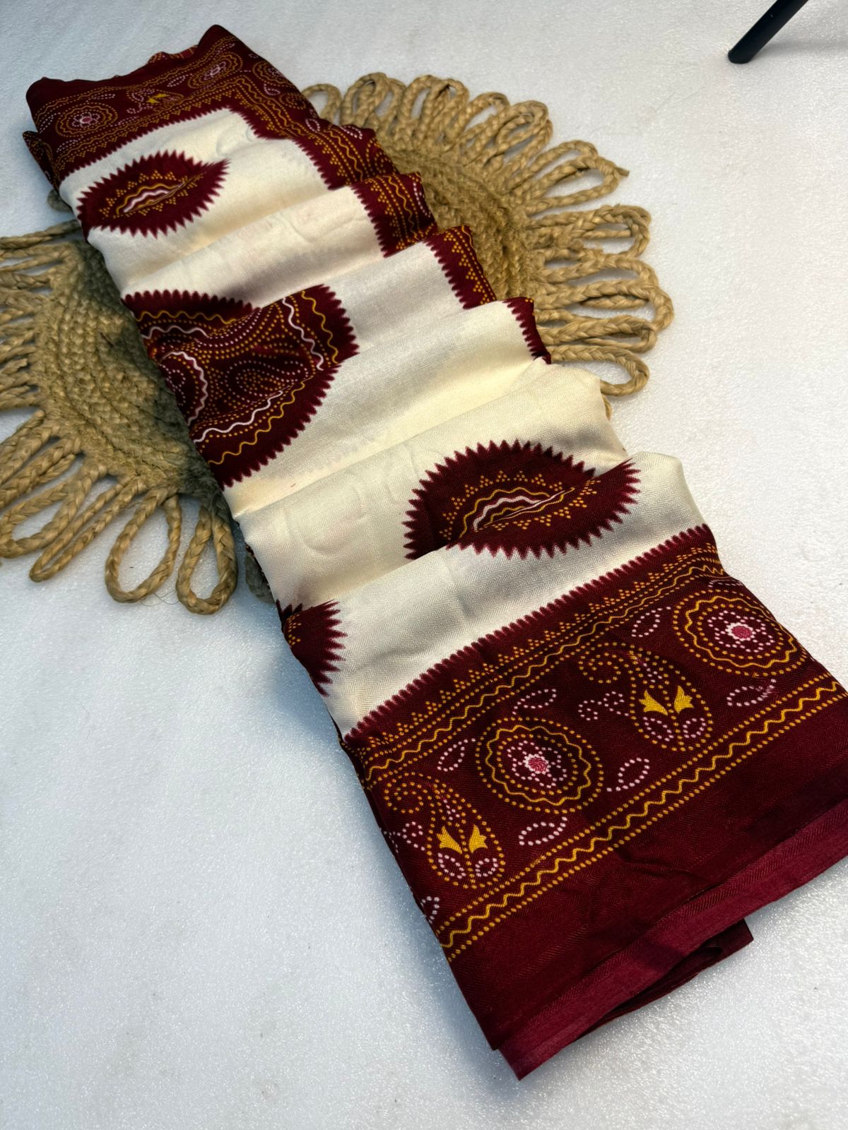 Pashmina Silk Saree